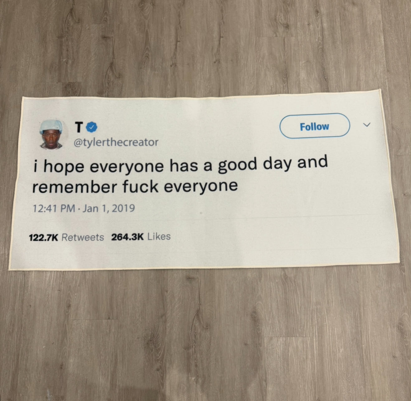 @tylerthecreator Tweet